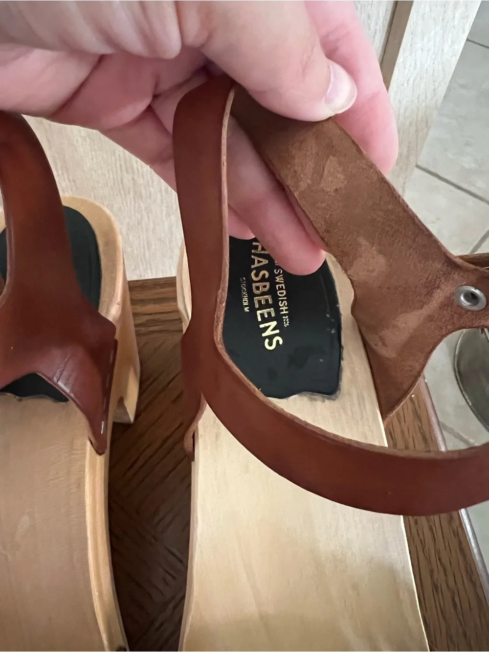 Swedish Hasbeens Kringlan Clog Sandals Anthropologie